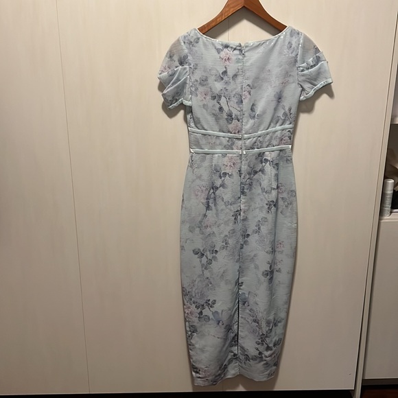 Brand new with tag Marchesa Notte light blue sequin dress size 2 - Picture 5 of 15